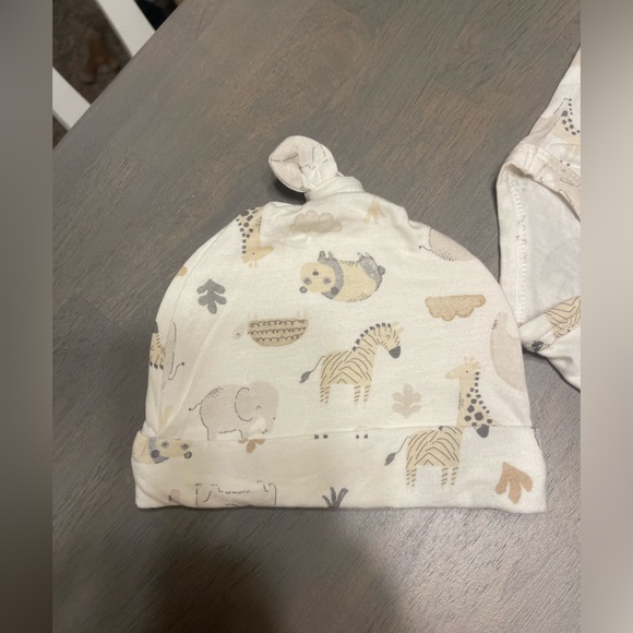 👶🏻 NEW! • Milkberry • Bamboo 3 Piece Safari Pajamas | 6-9 months - Picture 7 of 7